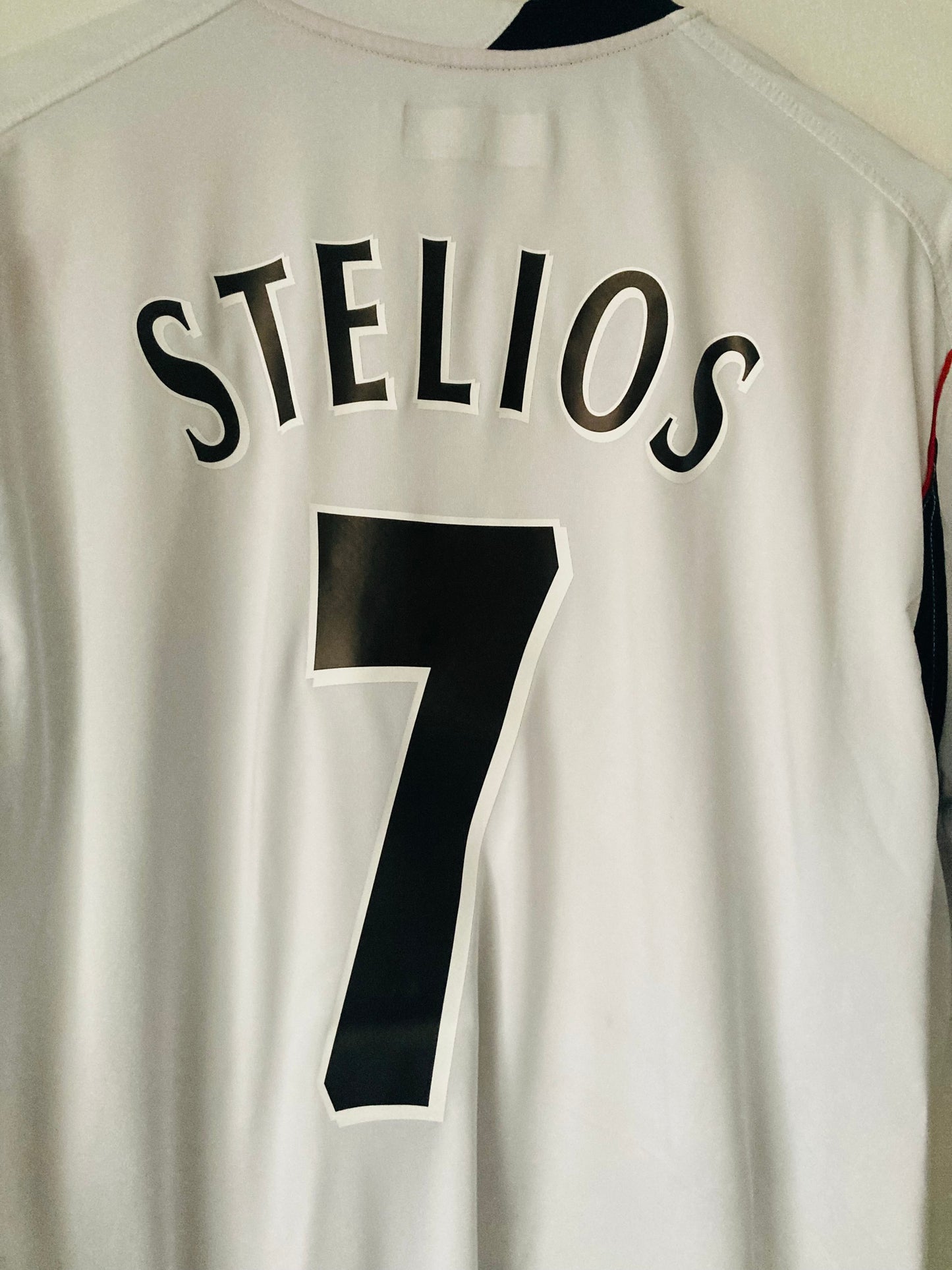 Bolton Wanderers home football shirt 2007/08 Stelios Large
