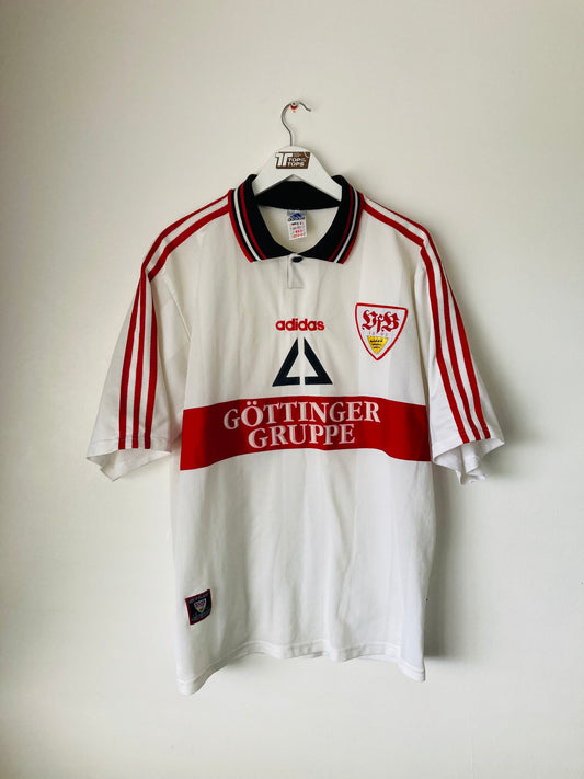 VfB Stuttgart home football shirt 1997/98 XL