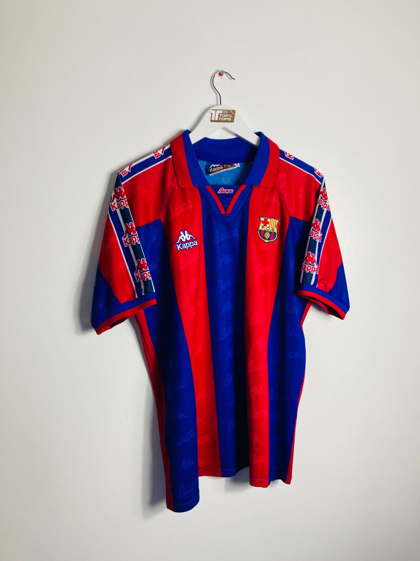 Barcelona home football shirt R9 1995/96 Medium