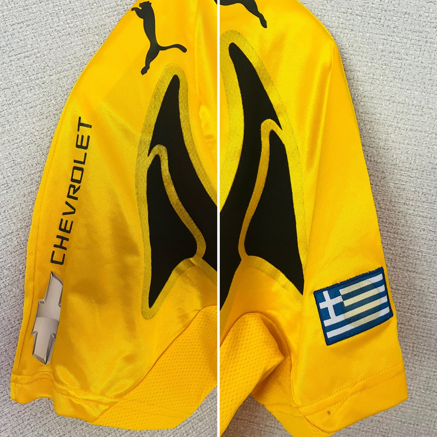 AEK Athens home football shirt
2007/08 Rivaldo Medium