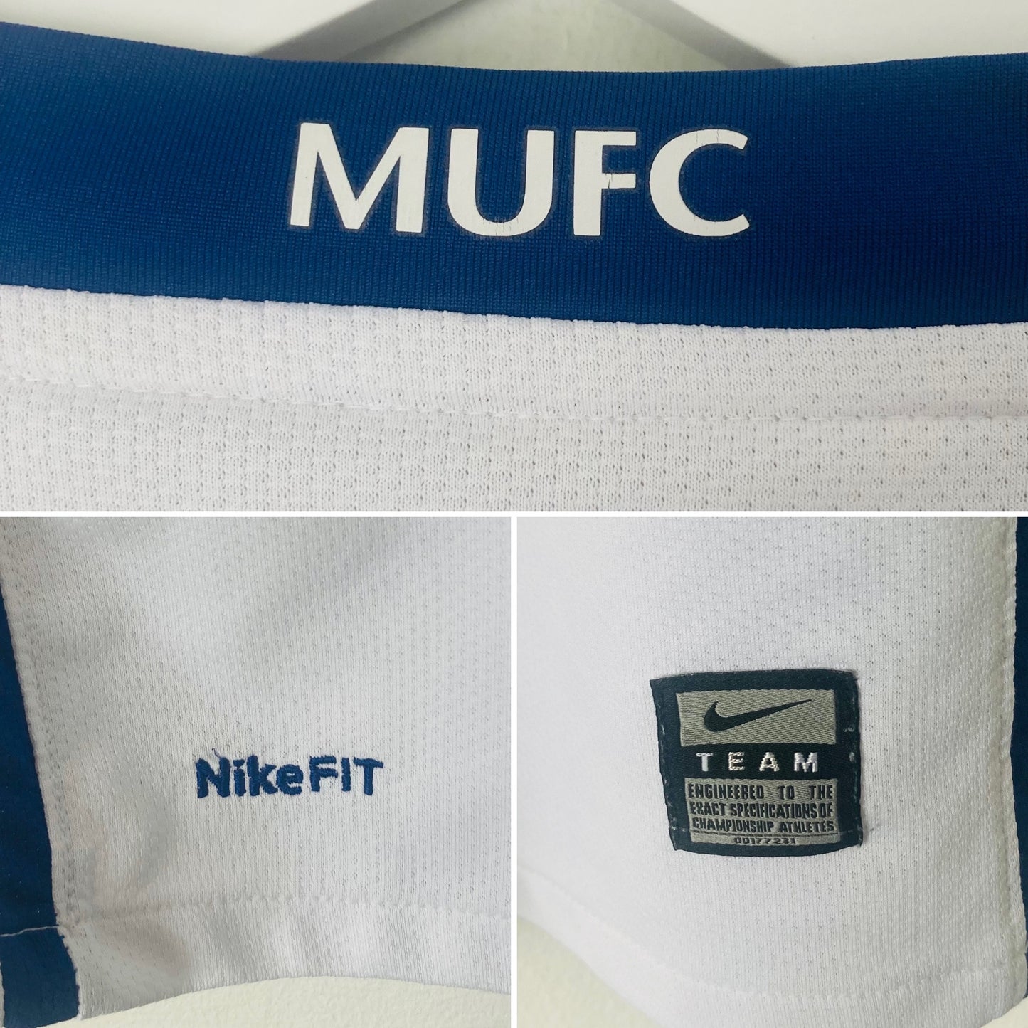 Manchester United away football shirt 2008/09 CR7 embroidered Medium