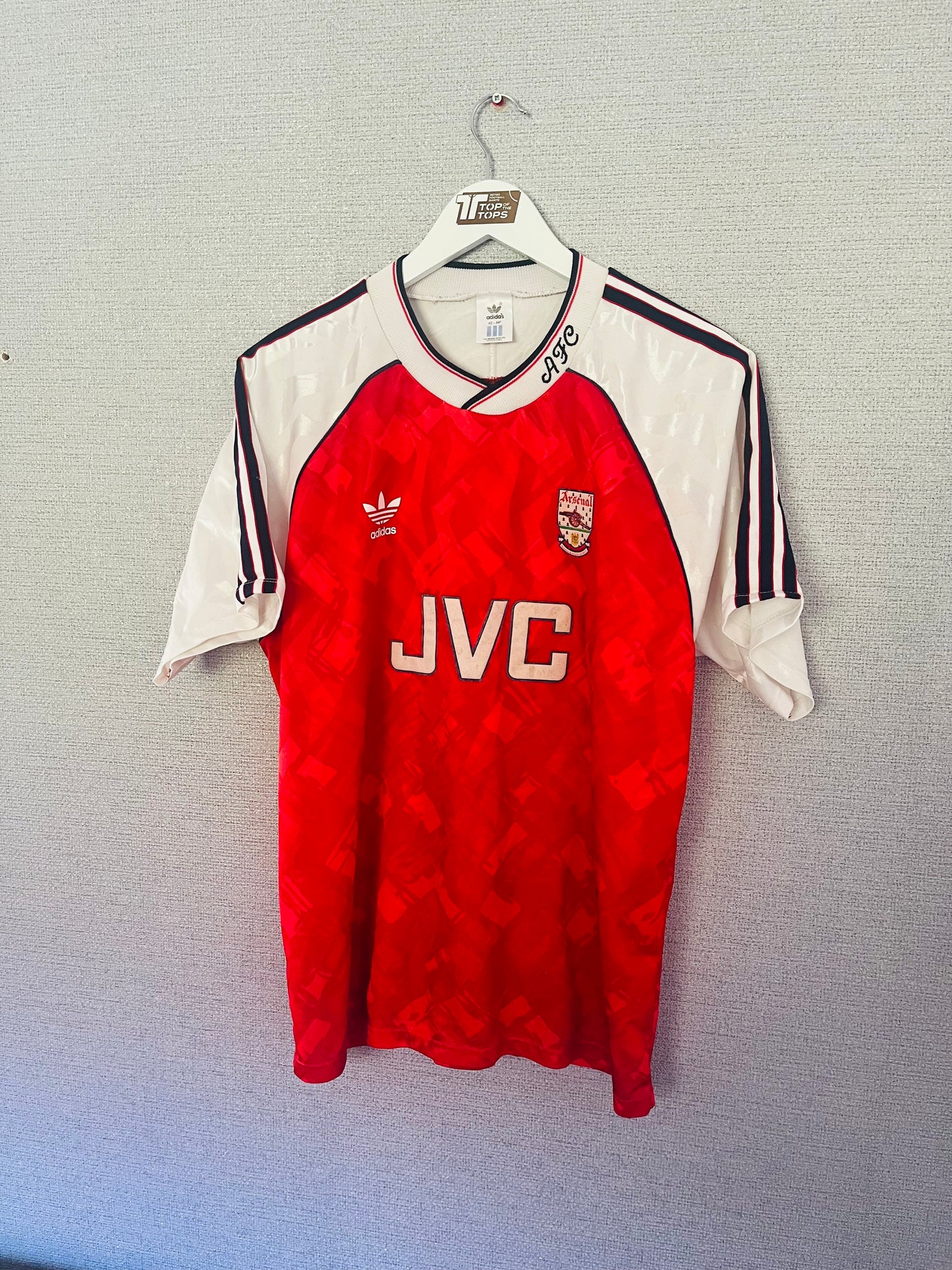 Arsenal home football shirt 1990/92 Large