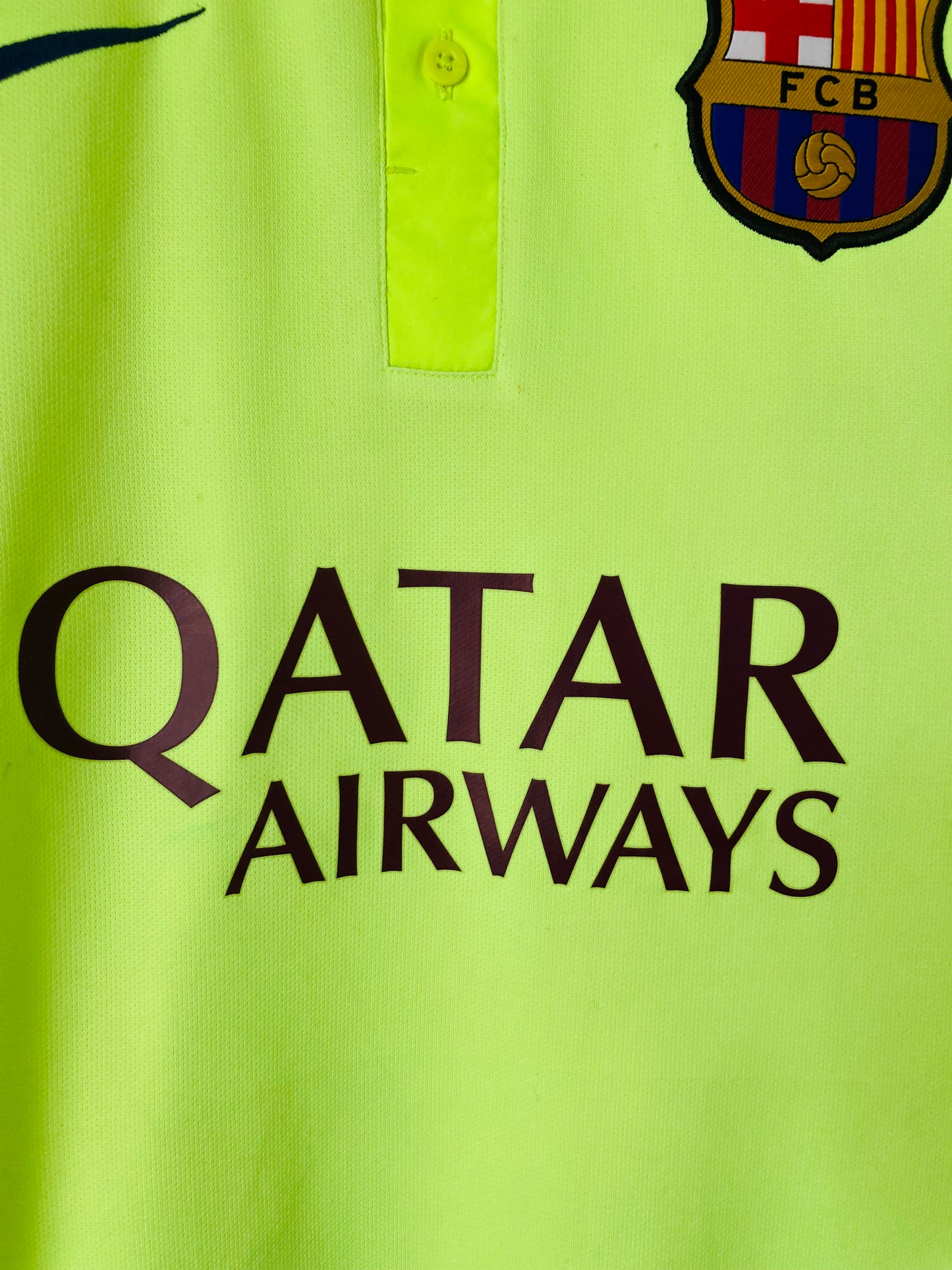 Barcelona third football shirt 2014/15 Iniesta Large