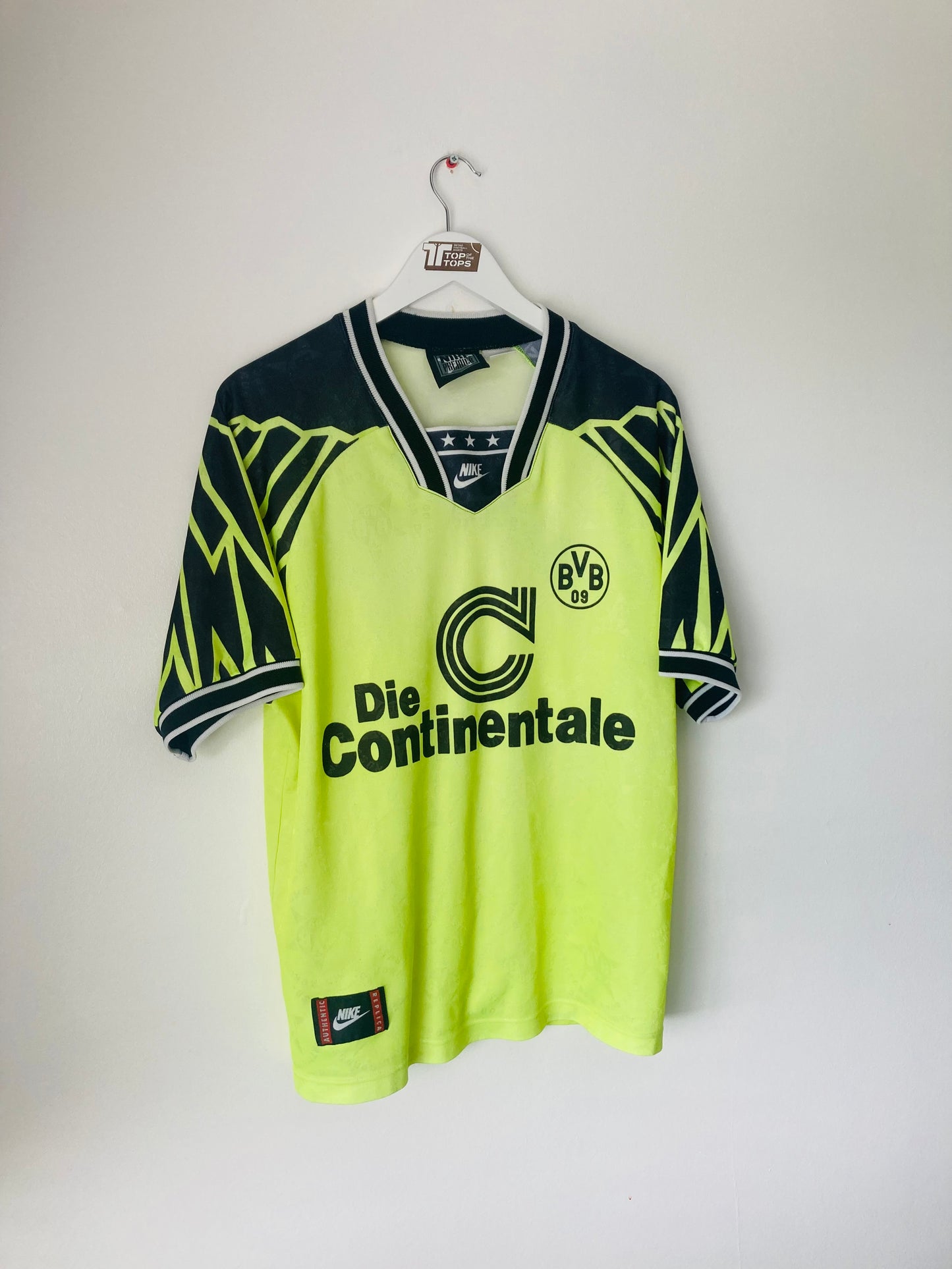 Borussia Dortmund home football shirt 1994/95 Medium