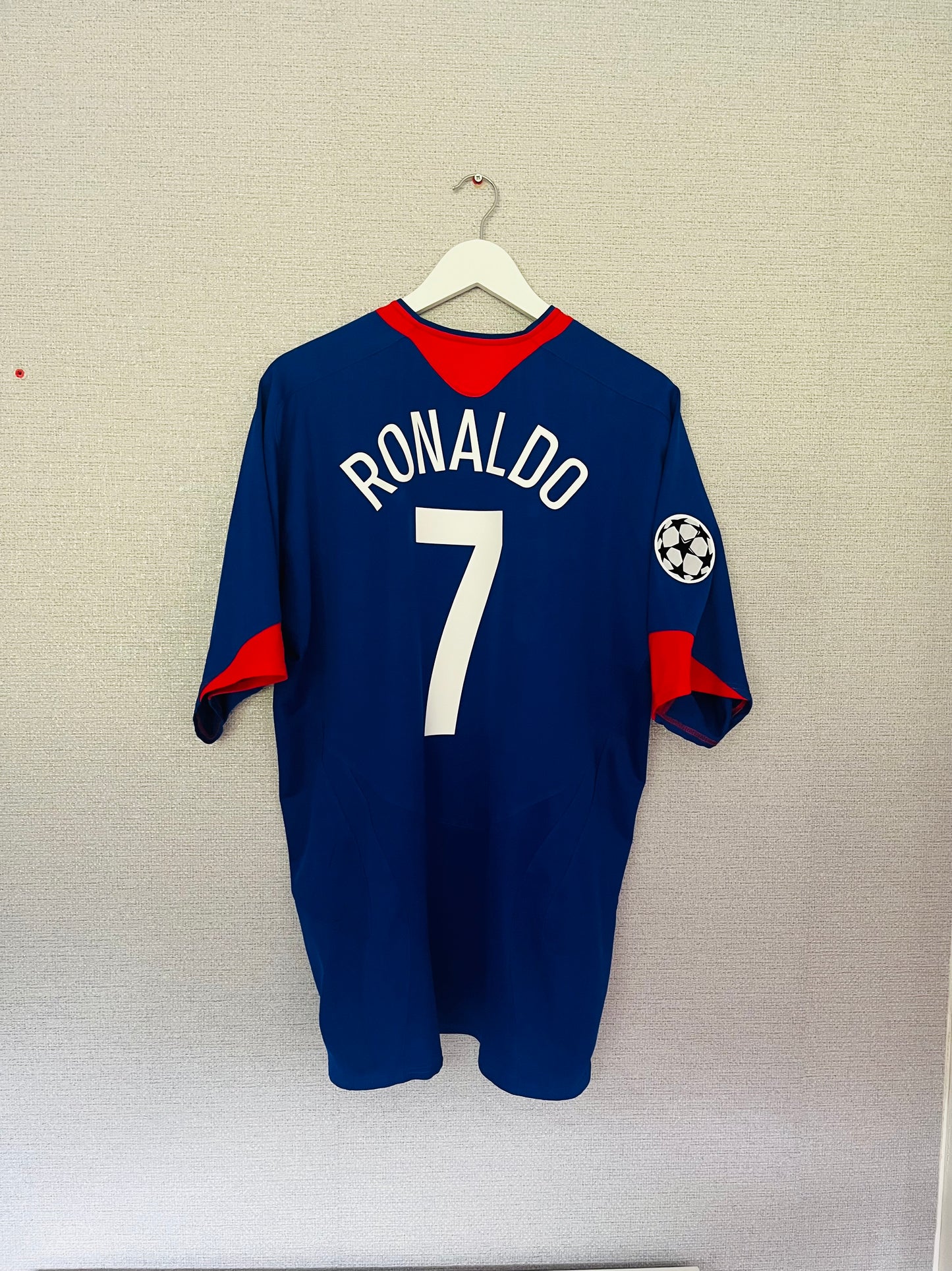 Manchester United away football shirt 2005/06 CR7 XL