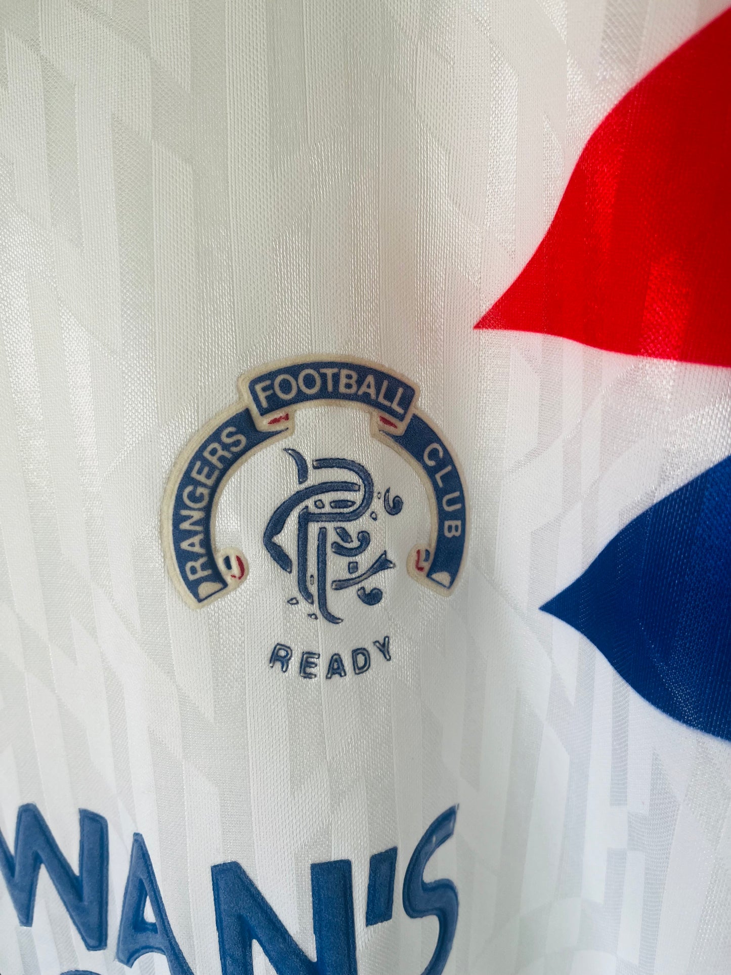 Glasgow Rangers away football shirt 1990/92 Large