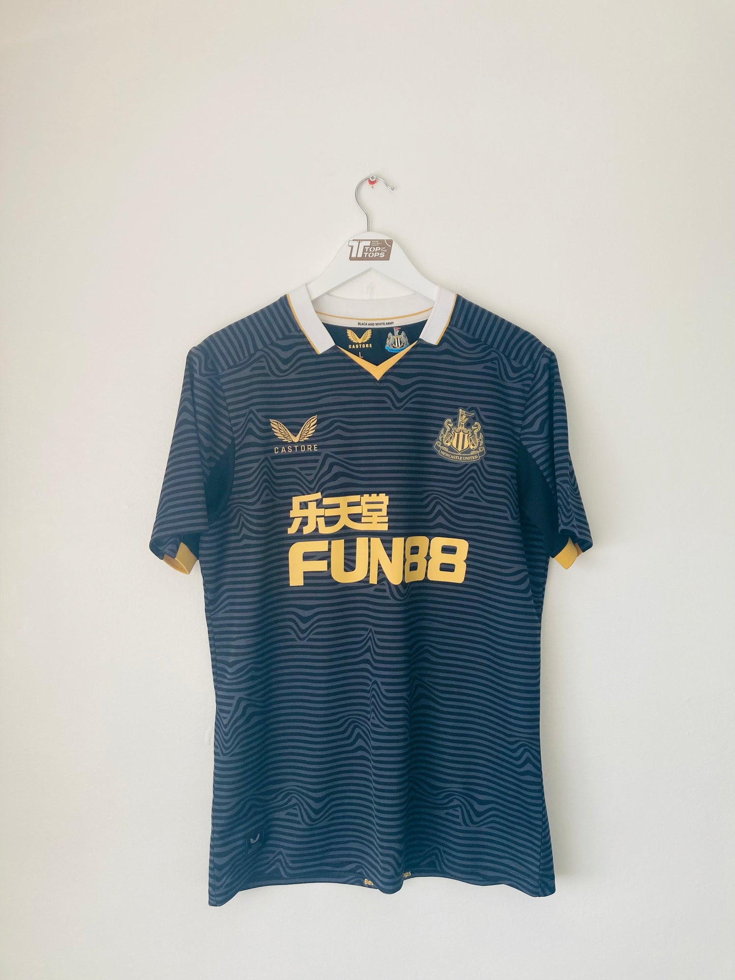Newcastle United third football shirt 2021/22 Bruno Large