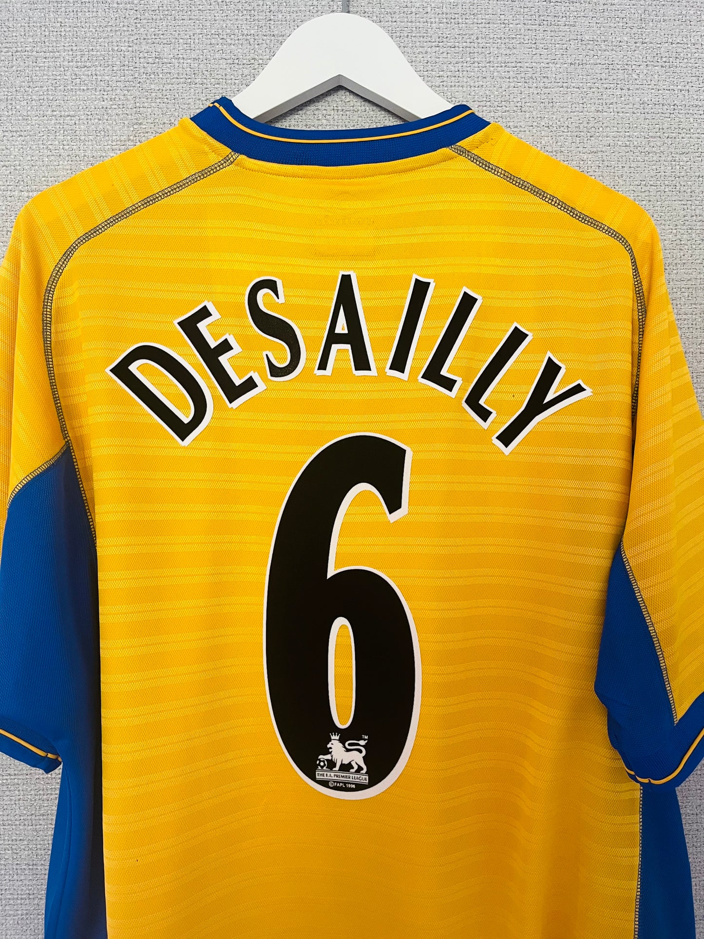 Chelsea away football shirt 2000/02 Desailly XXL