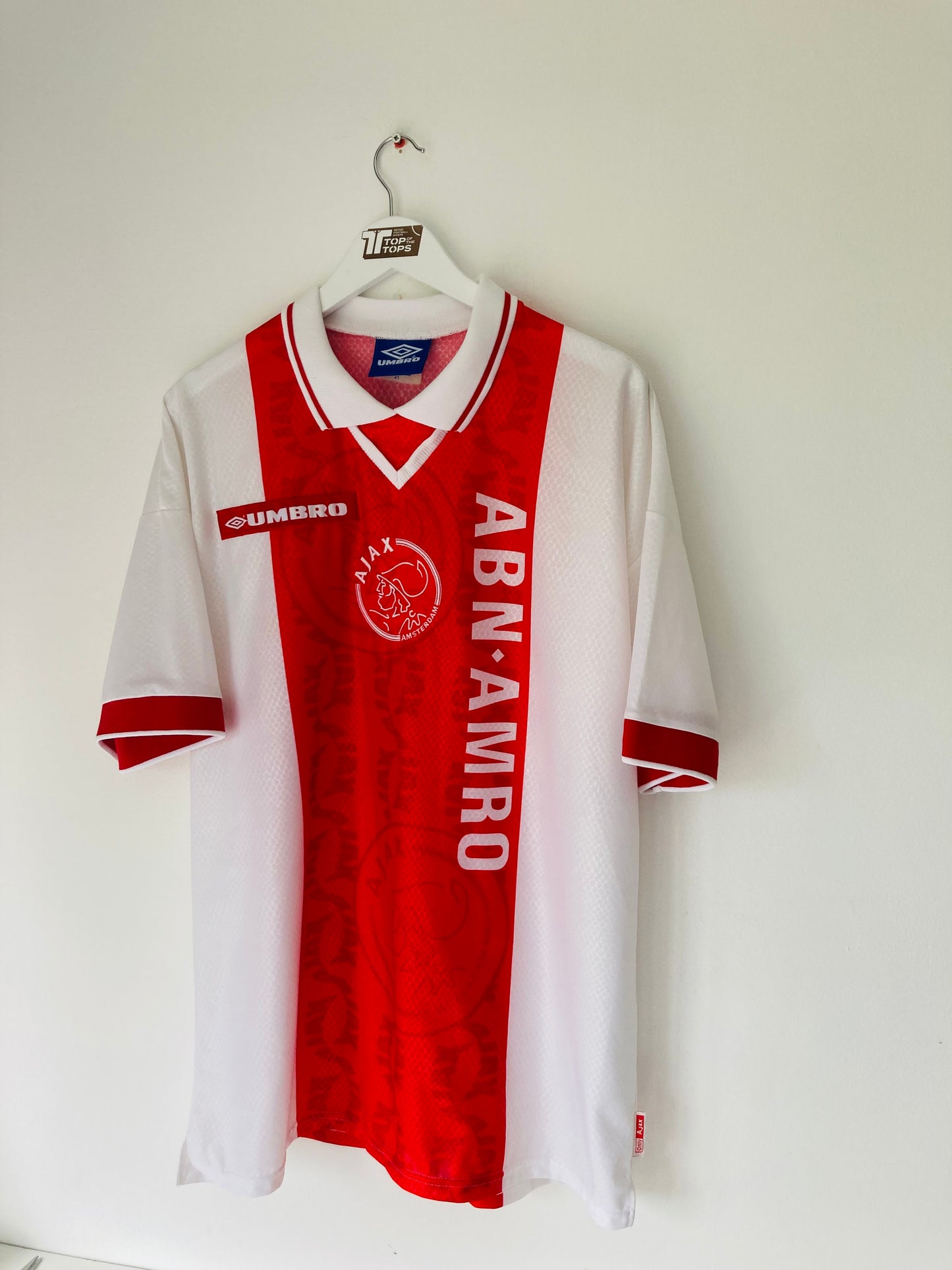 Ajax home football shirt 1998/99 Litmanen XL