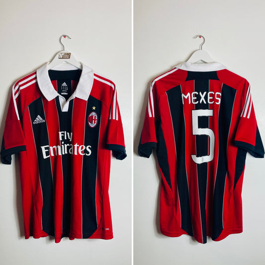 AC Milan home football shirt 2012/13 Mexes XL