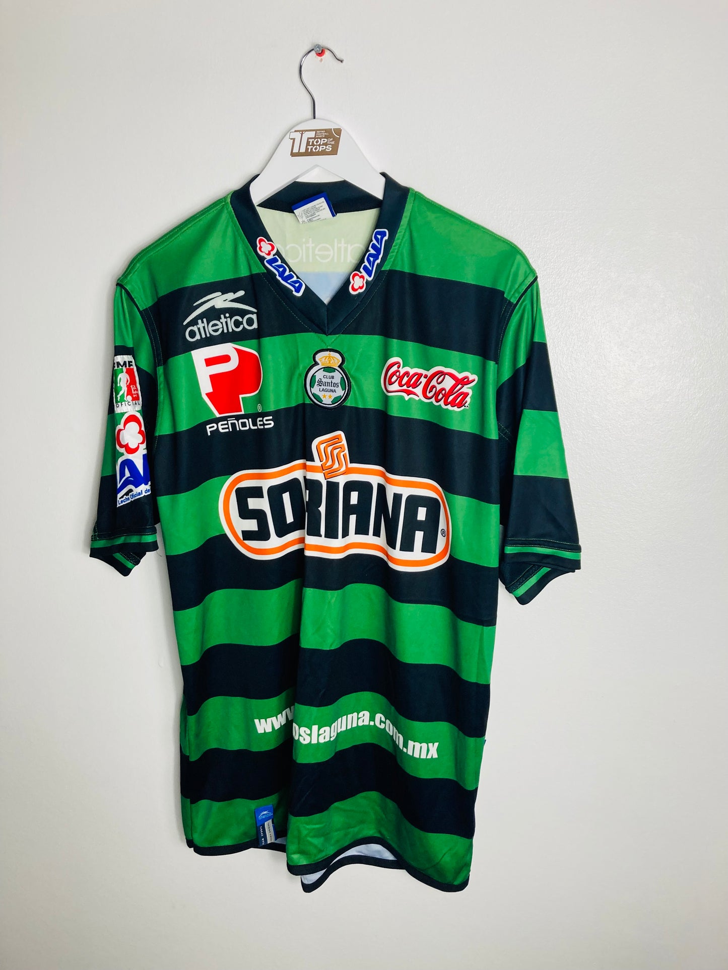 Santos Laguna third football shirt 2002/03 XL