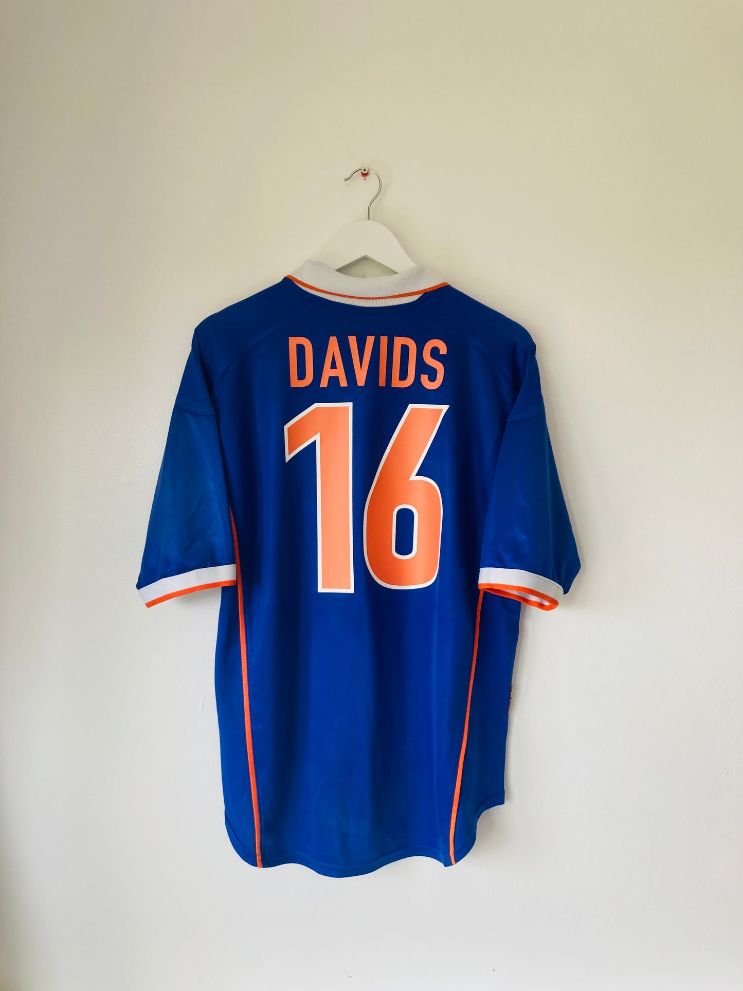 Holland Netherlands away football shirt 1998/99 Davids Large