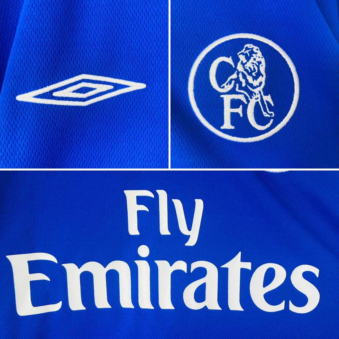 Chelsea home football shirt 2003/05 Drogba Large