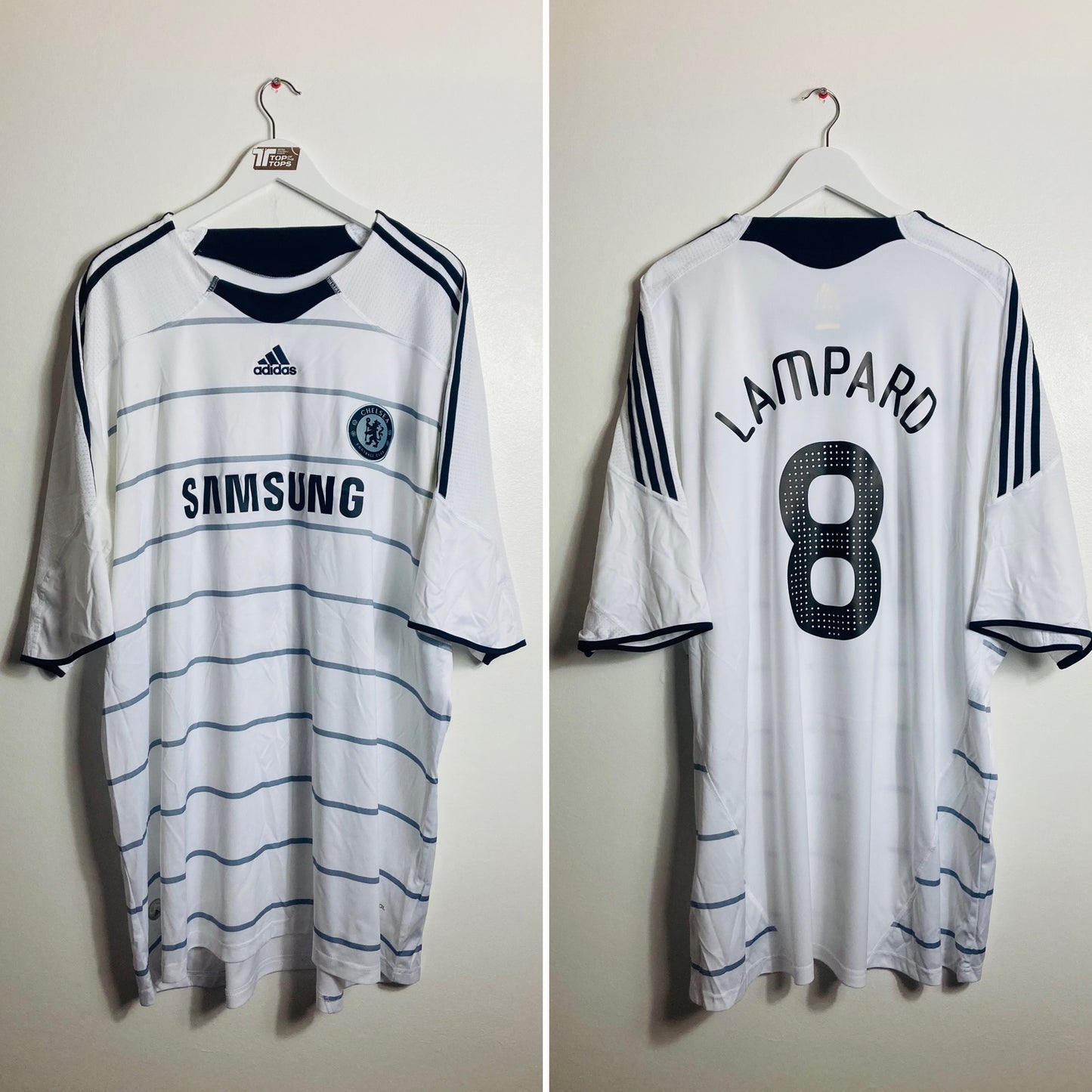 Chelsea third football shirt 2009/10 Lampard 5XL
