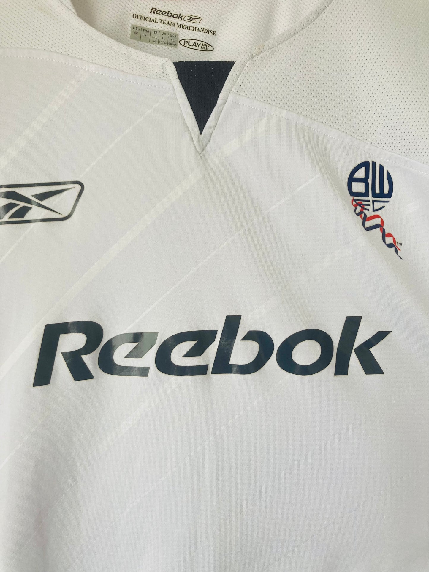 Bolton Wanderers home football shirt
2007/08 Nolan XL
