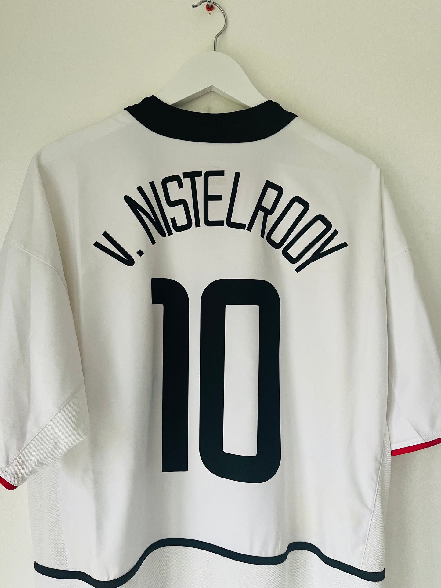 Manchester United away football shirt 2002/03 Van Nistelrooy XL