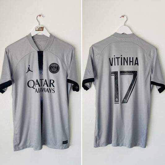 PSG Away football shirt 2022/23 Vitinha Medium