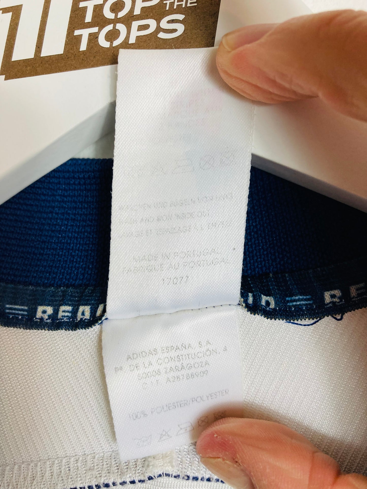 Real Madrid home football shirt 1998/2000 Redondo Medium