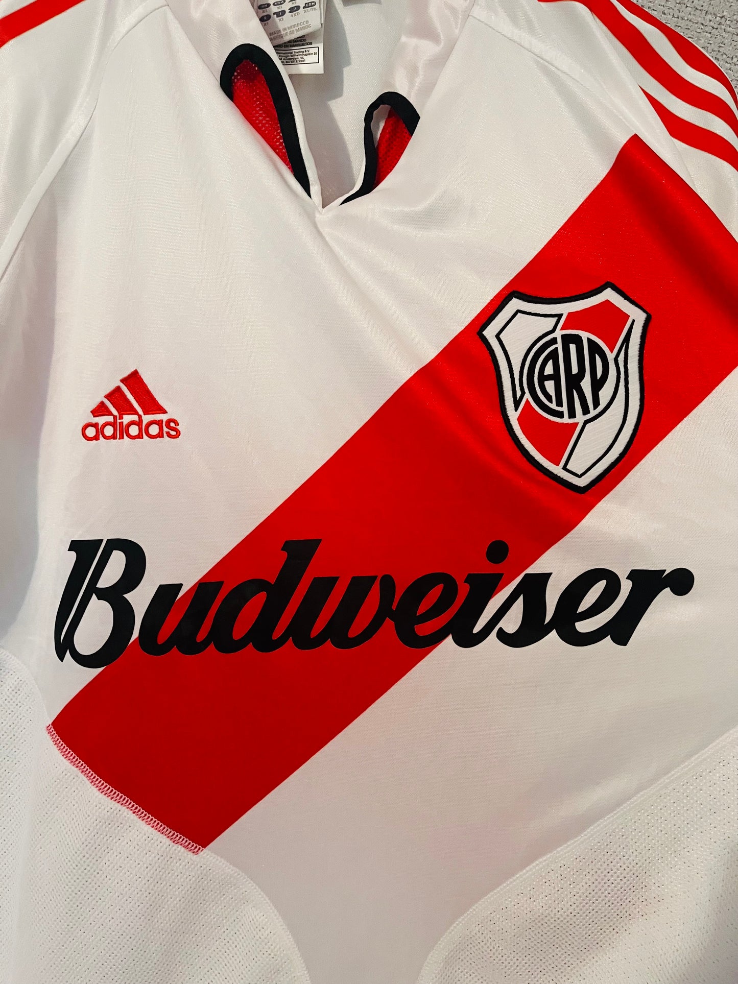 River Plate home football shirt 2004/05 Salas XL