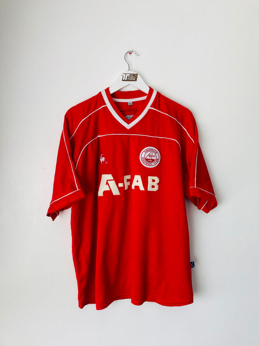 Aberdeen home football shirt 2002/04 XL