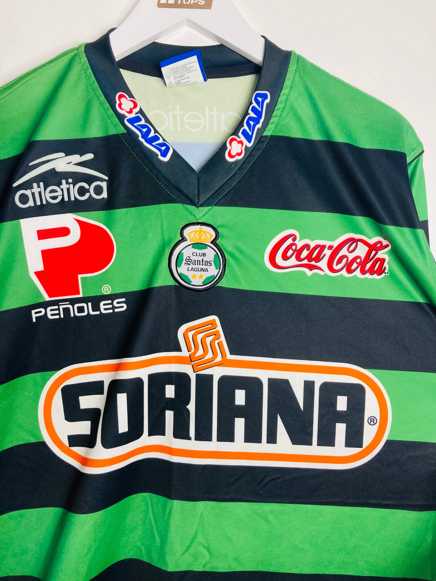 Santos Laguna third football shirt 2002/03 XL