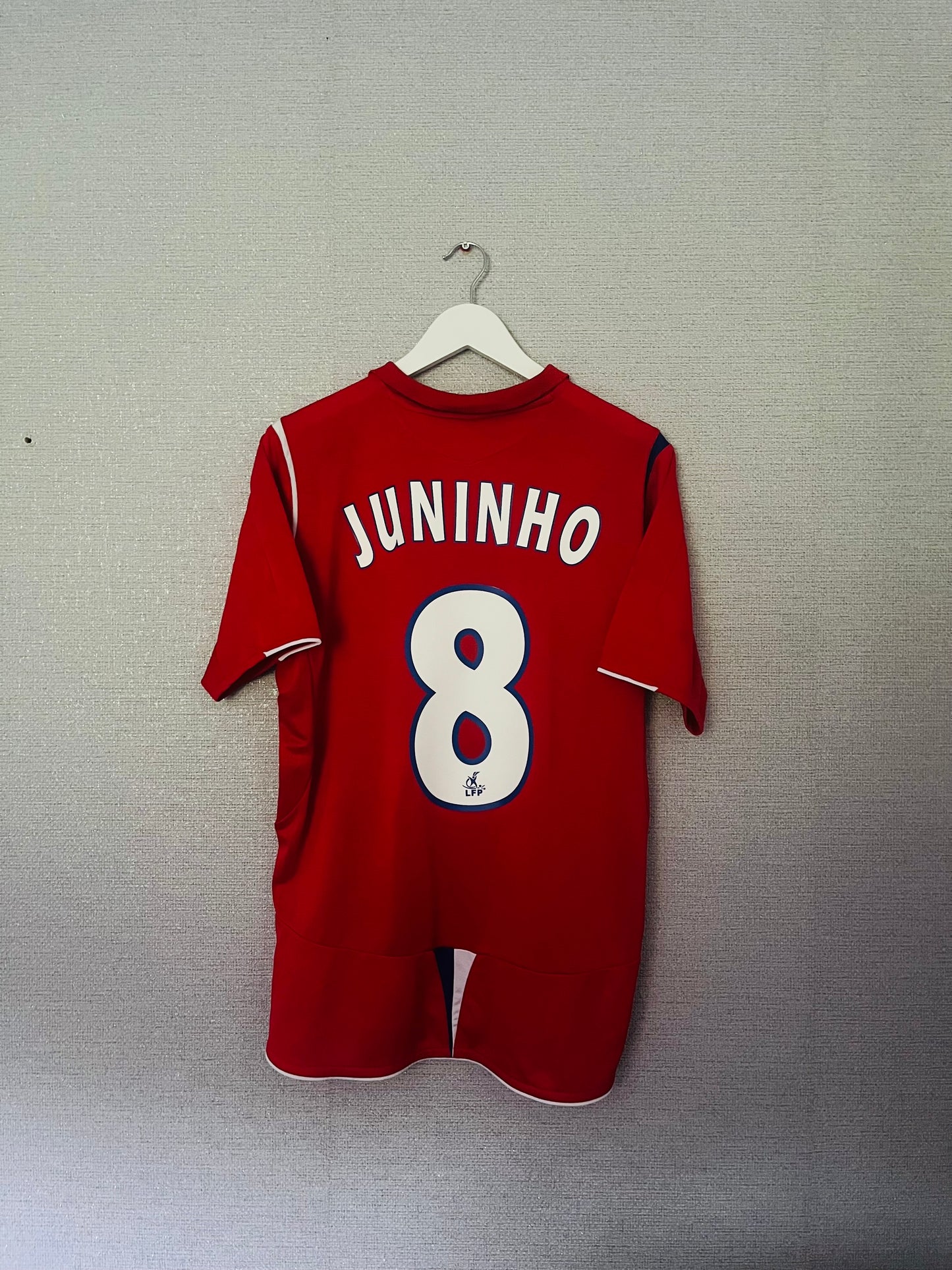 Olympique Lyonnaise Lyon away football shirt 2006/07 Juninho Medium