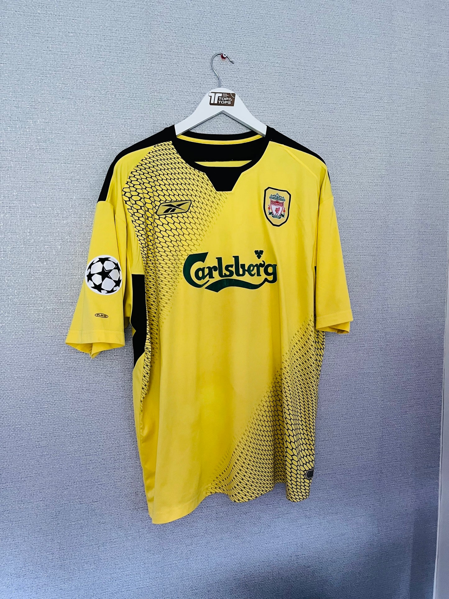 Liverpool away football shirt 2004/05 Gerrard XL