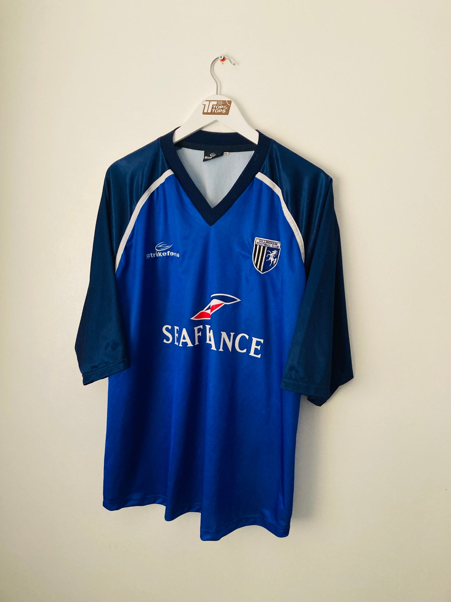Gillingham home football shirt 2001/02 XXL