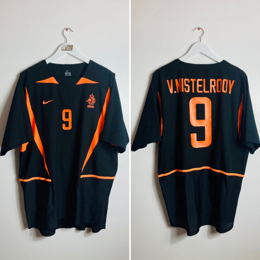 Holland Netherlands away football shirt 2002/04 Van Nistelrooy XL