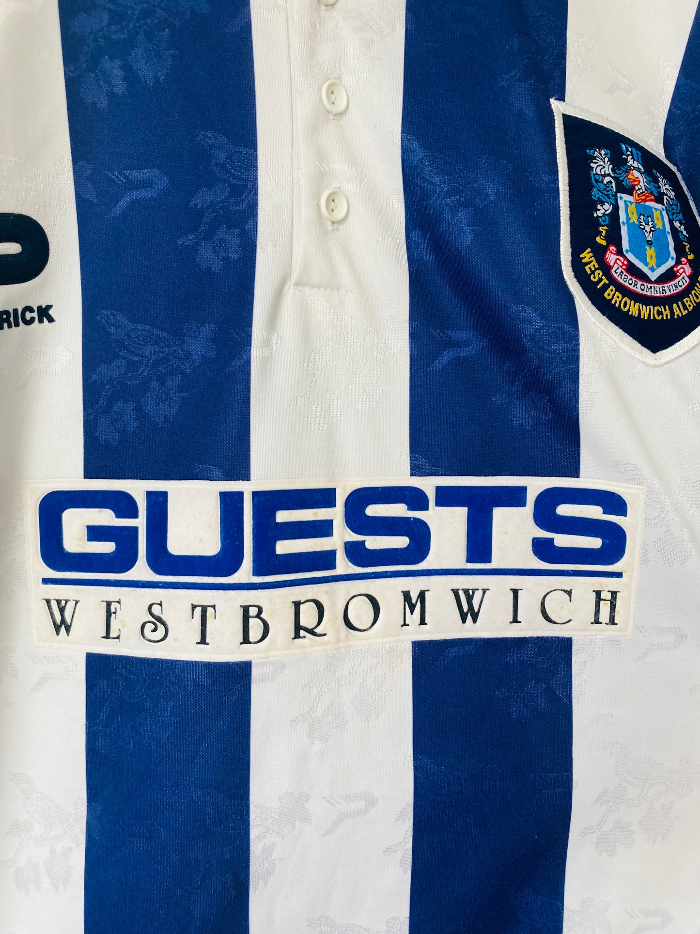 West Bromwich Albion home football shirt WBA 1996/98 XXL