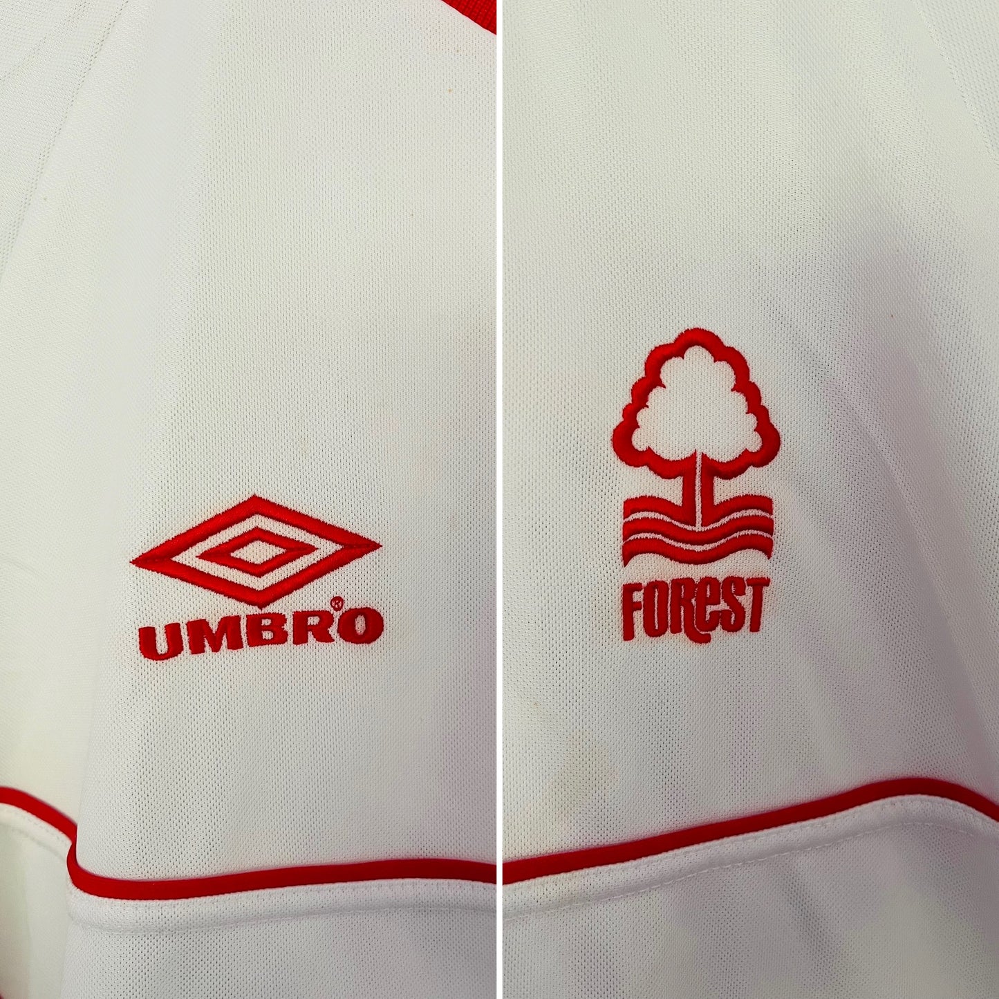 Nottingham Forest away football shirt 2000/01 Platt XL