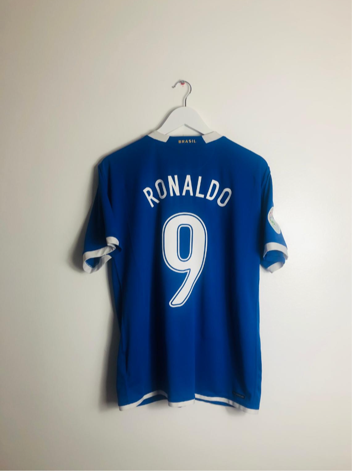 Brazil away football shirt W/C 2006 R9 Large