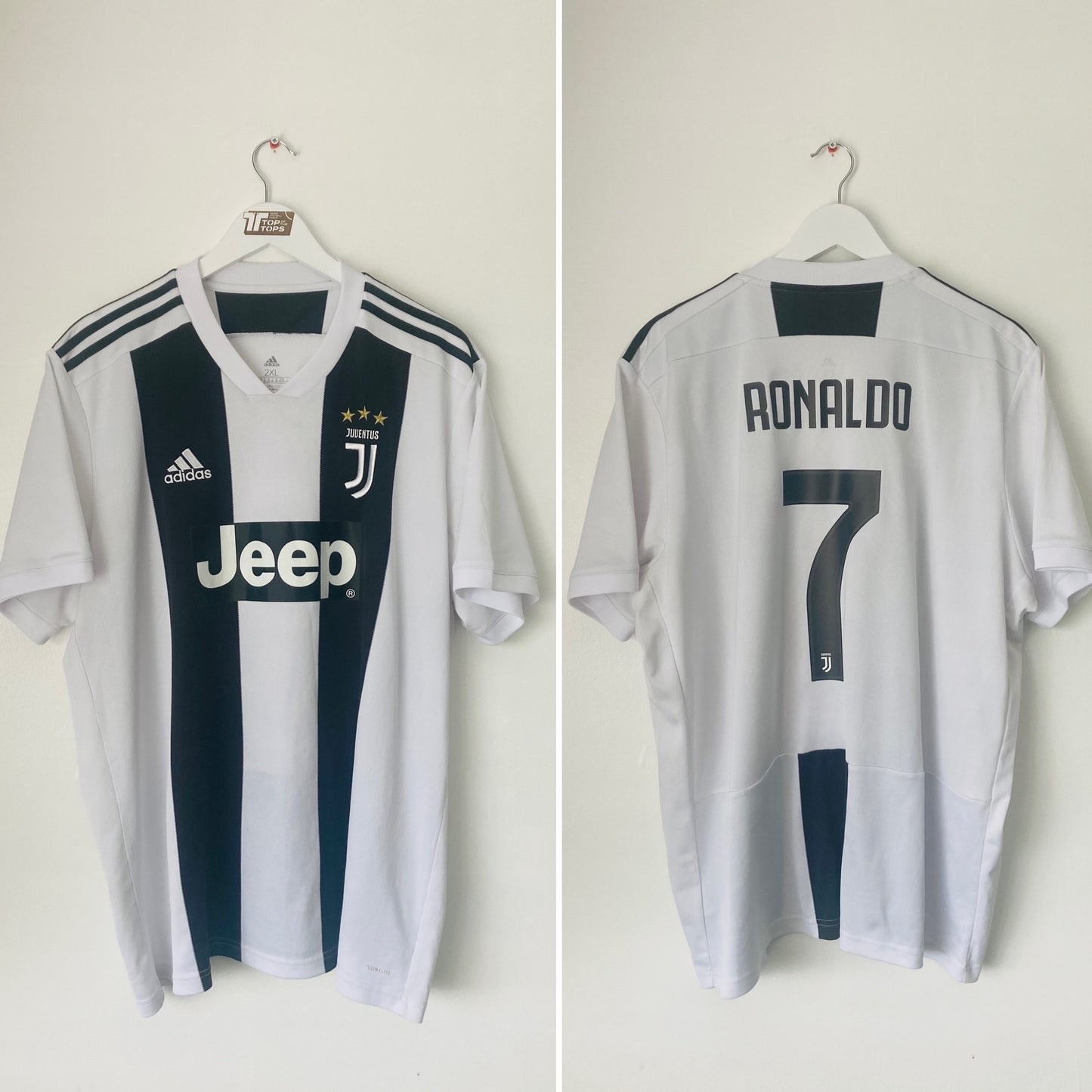 Juventus home football shirt 2018/19 CR7 XXL