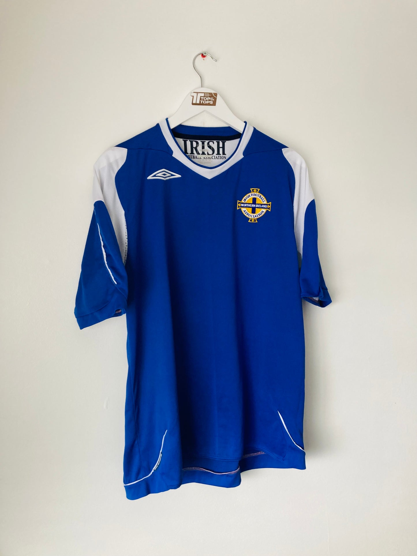 Northern Ireland away football shirt 2006/07 Large