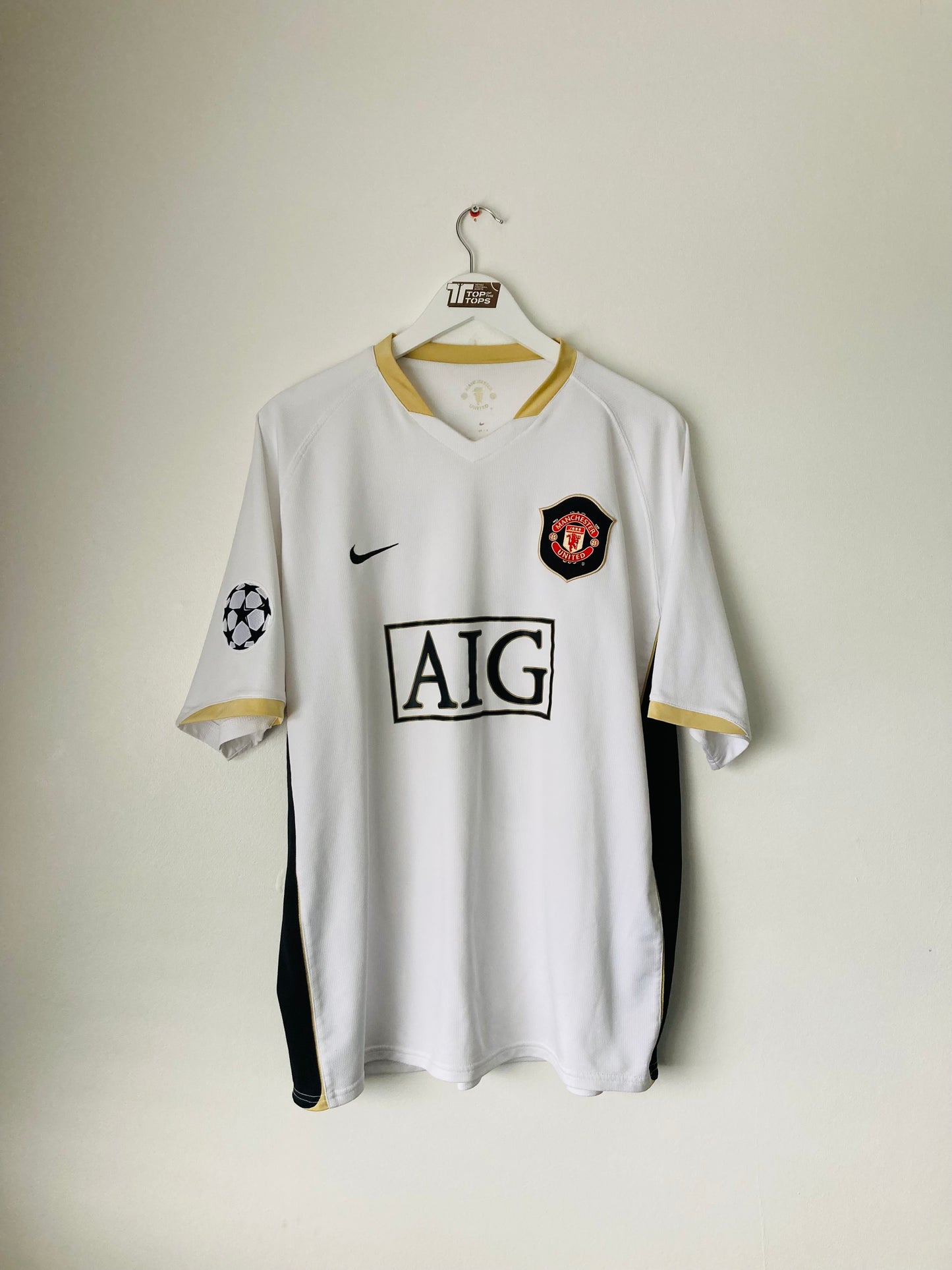 Manchester United away football shirt 2006/08 CR7 XL