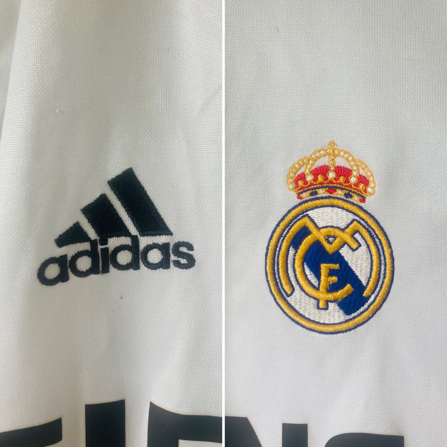 Real Madrid home football shirt
2004/05 Zidane XL