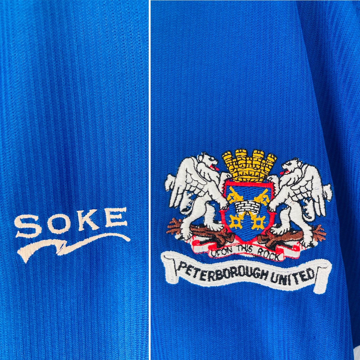 Peterborough home football shirt 1999/2000 XL