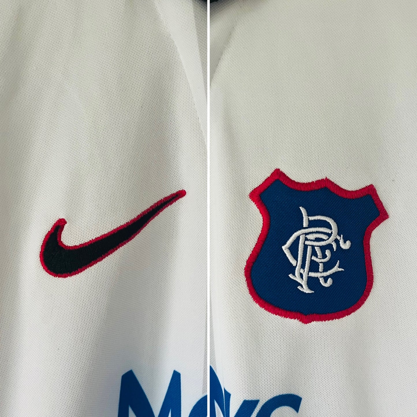 Glasgow Rangers away football shirt 1997/98 Large Gazza