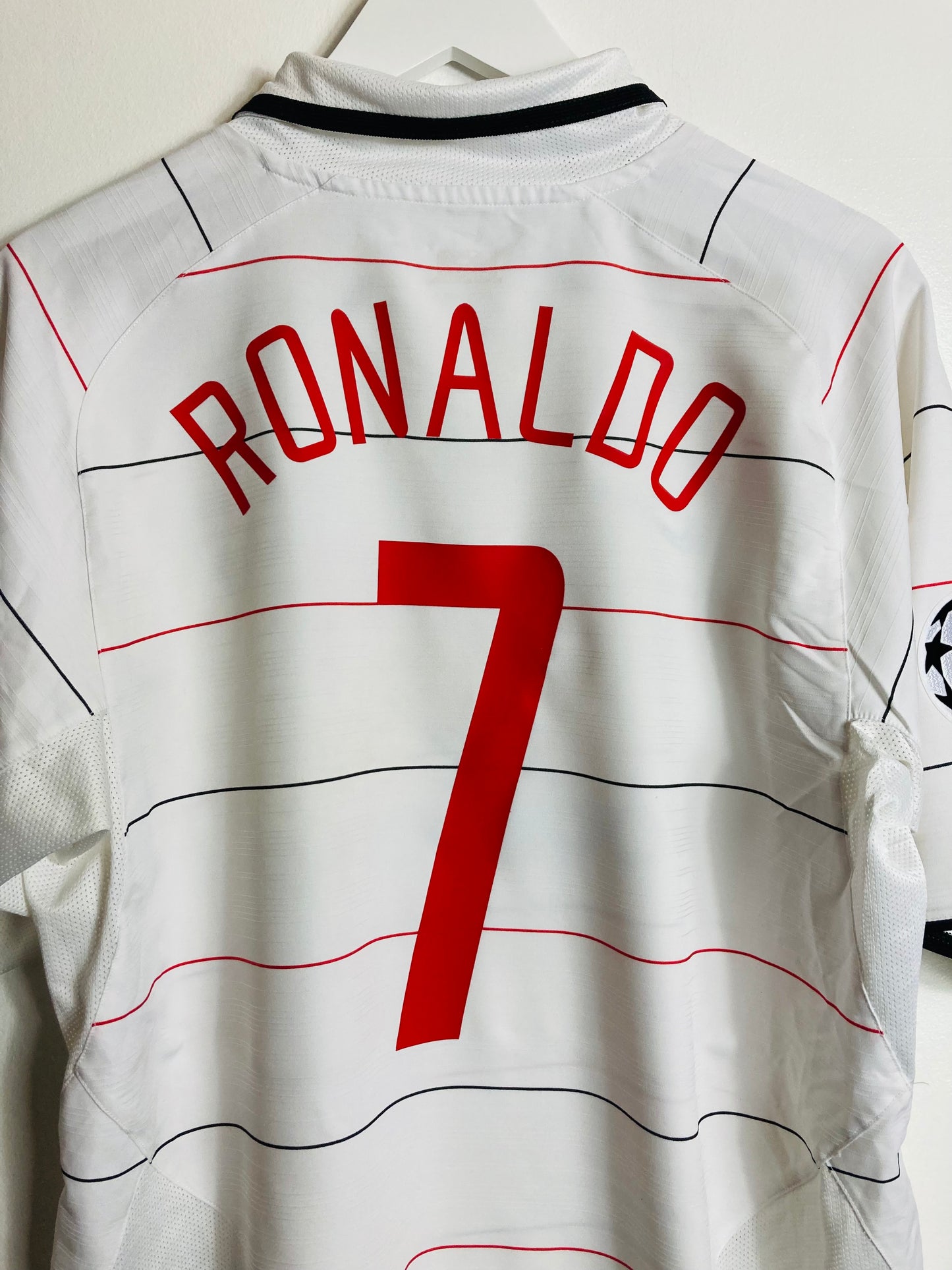 Manchester United third football shirt 2003/04 CR7 Large