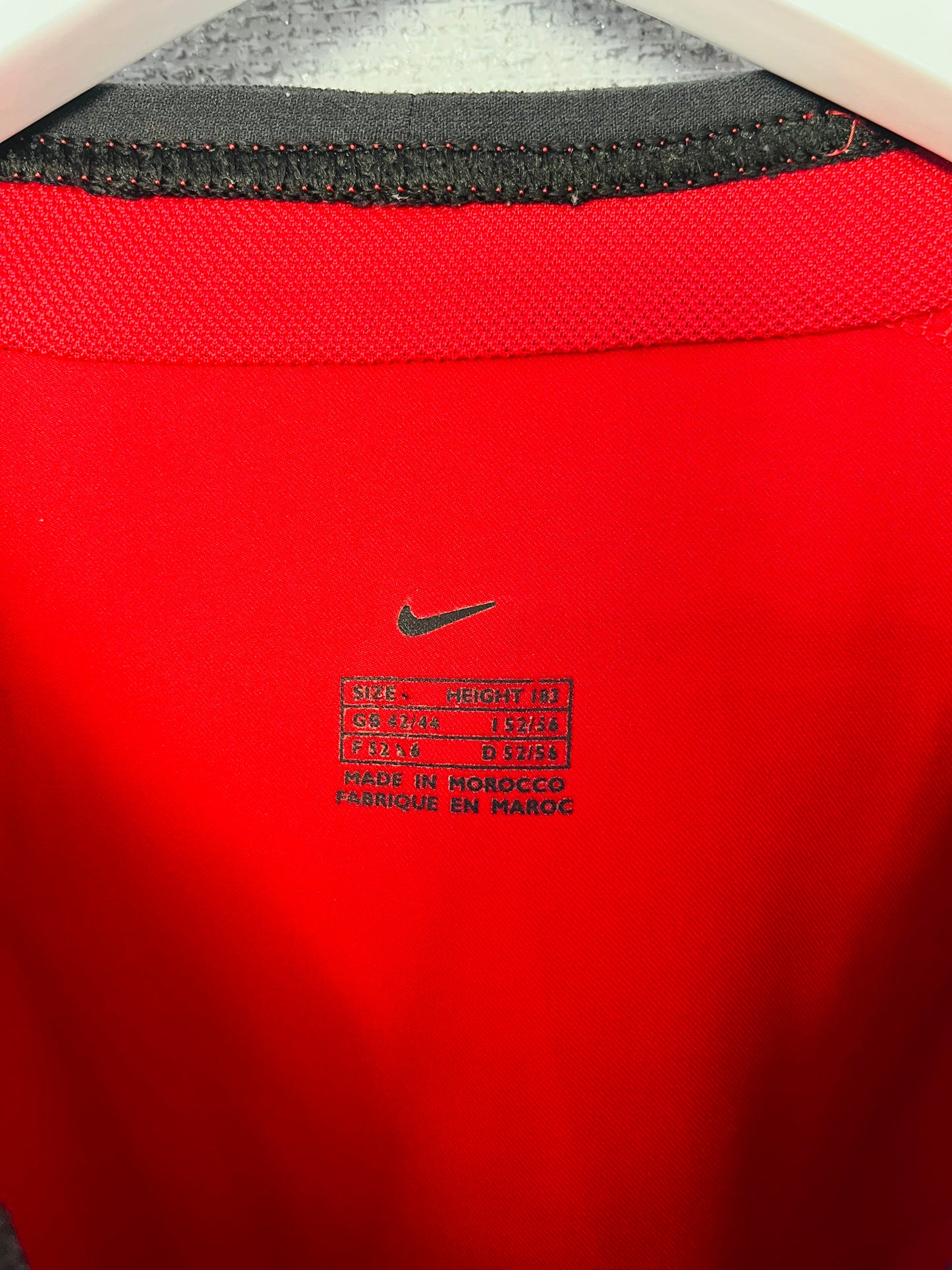 Manchester United home football shirt 2003/04 CR7 Large