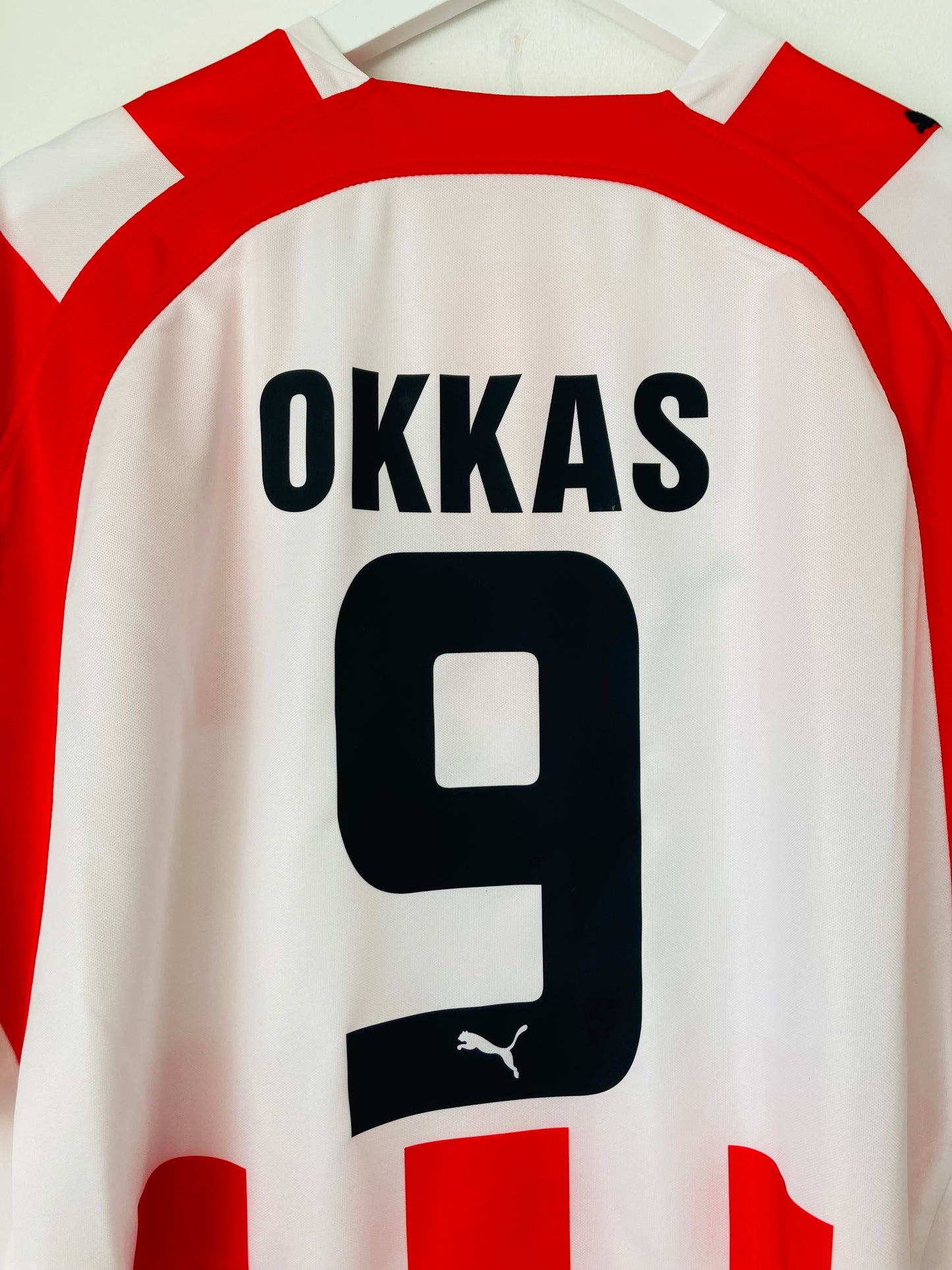 Olympiakos home football shirt 2006/07 Okkas XL
