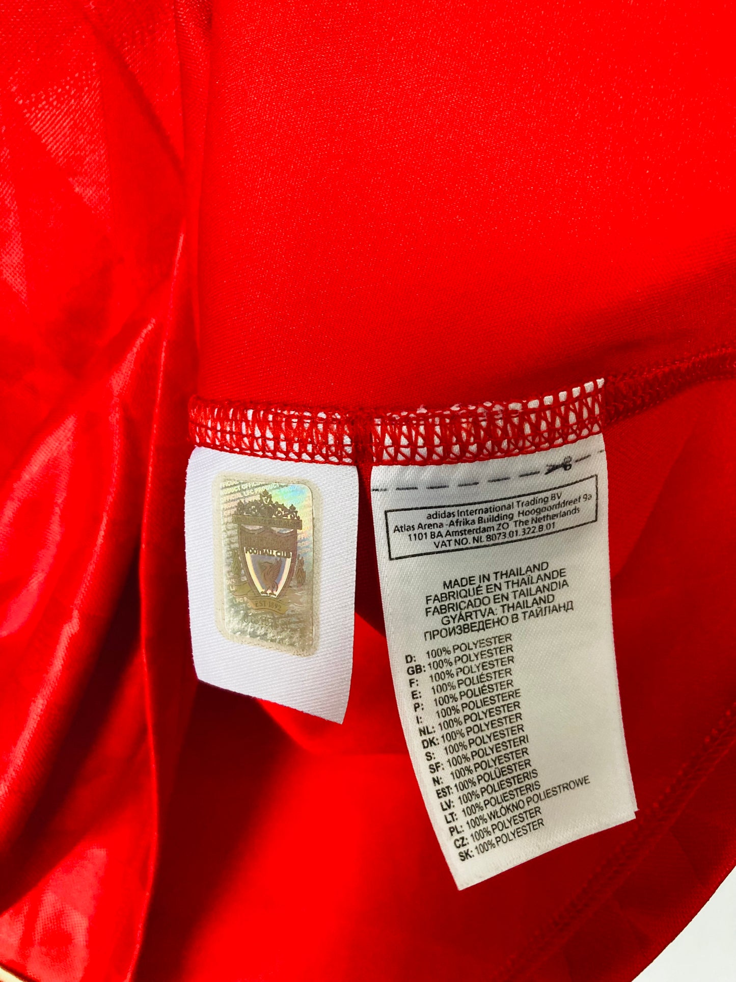 Liverpool home football shirt 2010/11 Torres Large