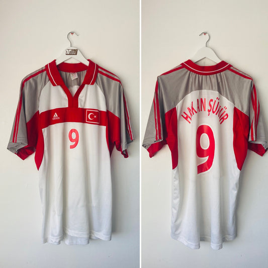 Turkey away football shirt 2000/01 Hakan Sukur XL