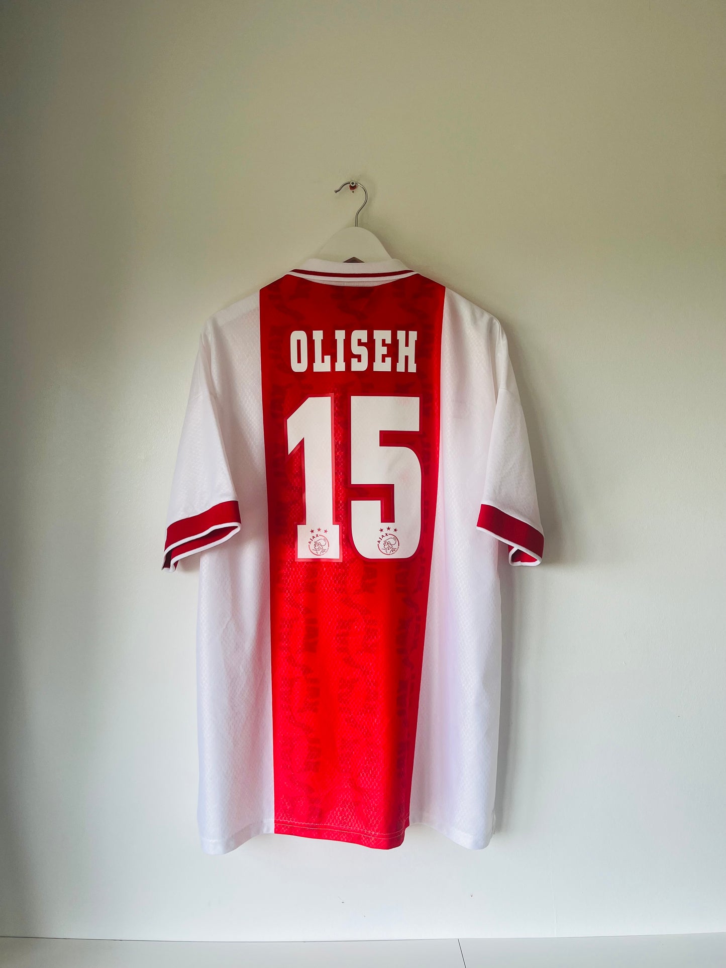 Ajax home football shirt 1998/99 Oliseh XL