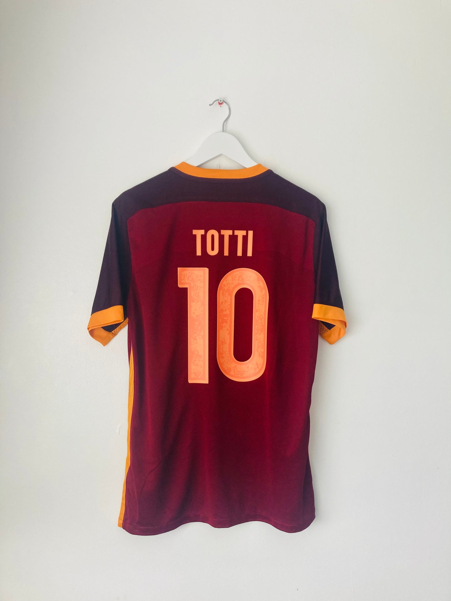 Roma home football shirt 2015/16 player version Totti Large