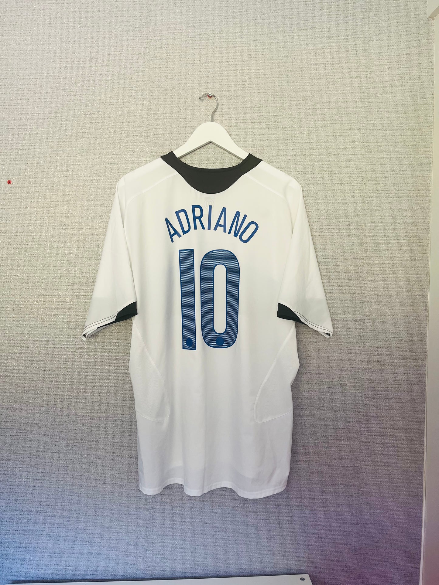 Inter Milan away football shirt 2005/06 Adriano XL