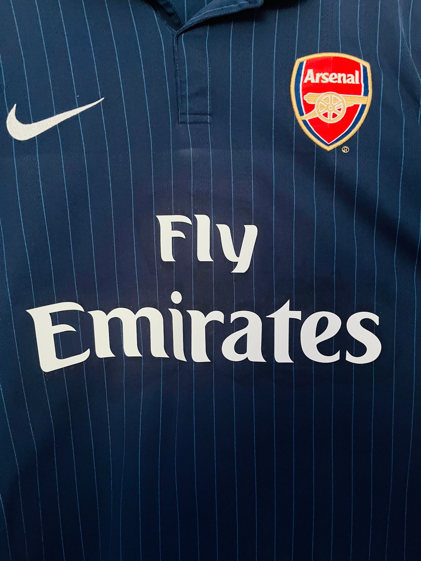 Arsenal away football shirt 2009/10 Fabregas Medium