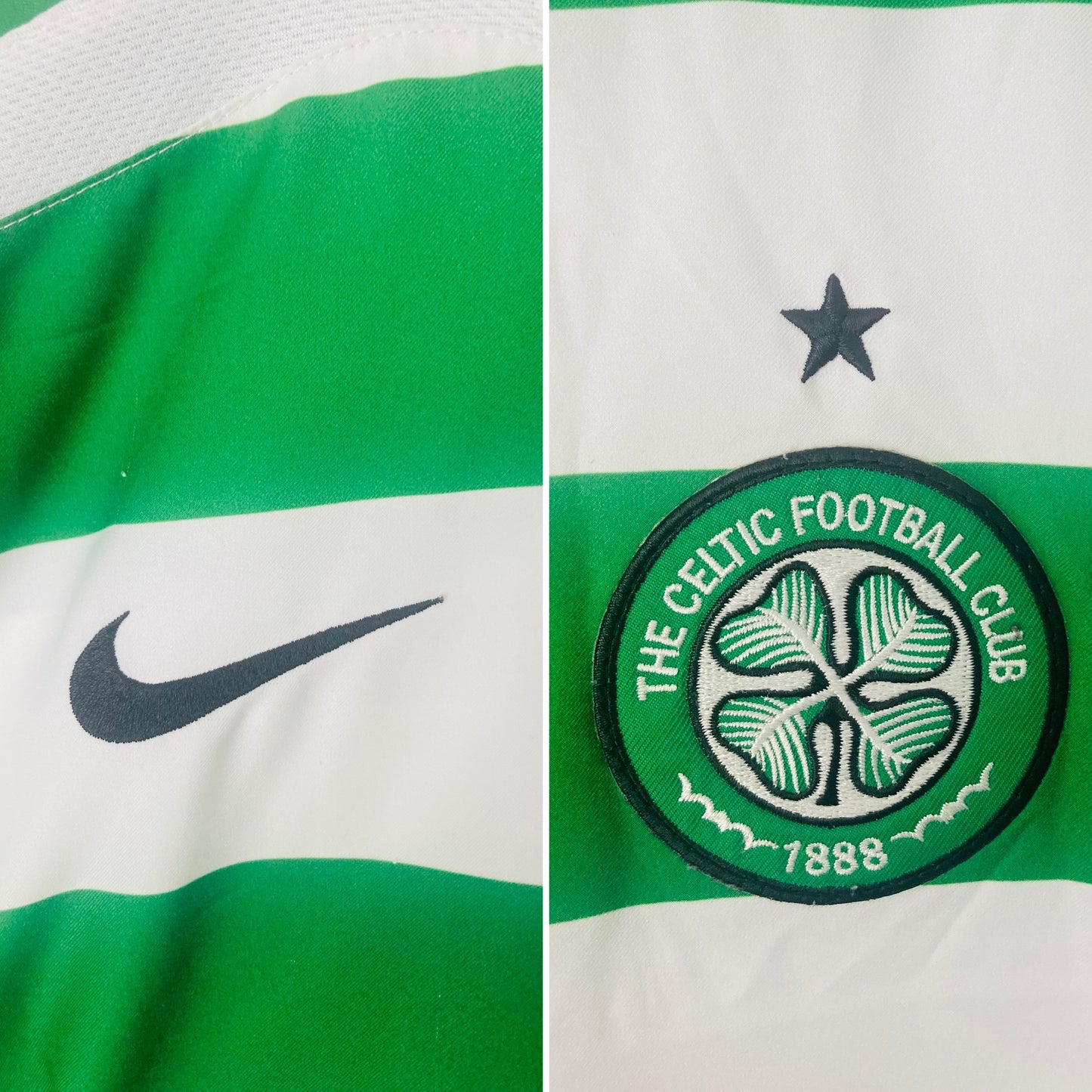 Glasgow Celtic home football shirt 2005/06 Petrov XXL
