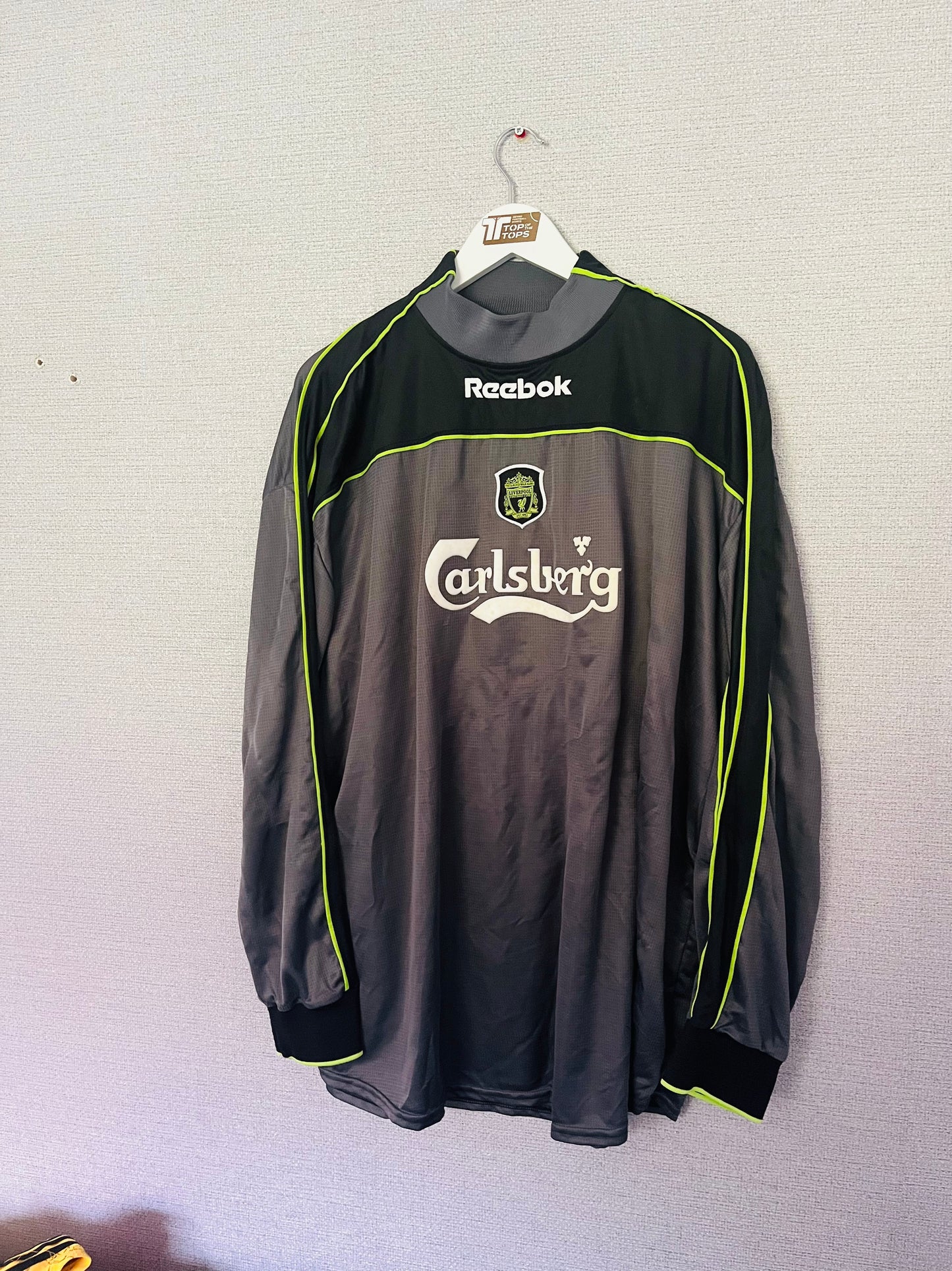 Liverpool goalkeeper football shirt 2000/01 XXXL