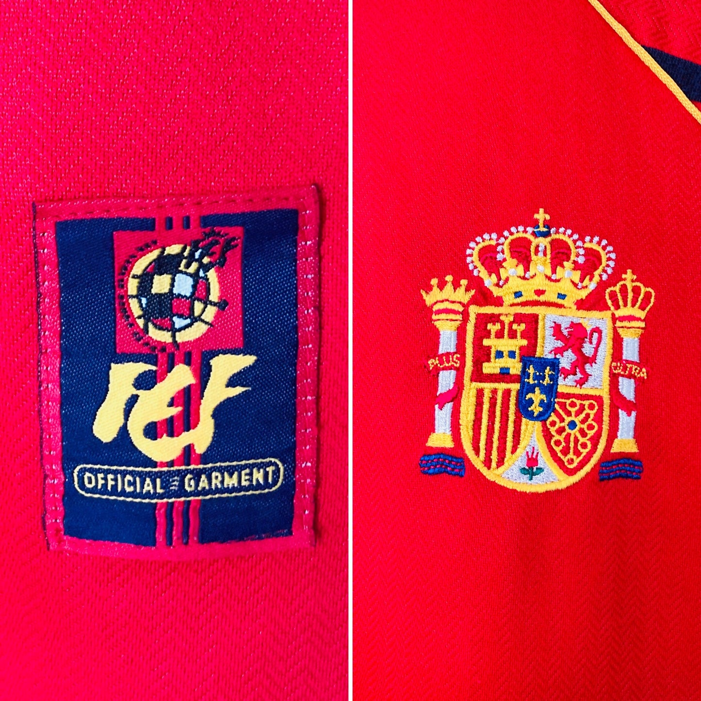 Spain home football shirt
W/C1998 Luiz Enrique Large